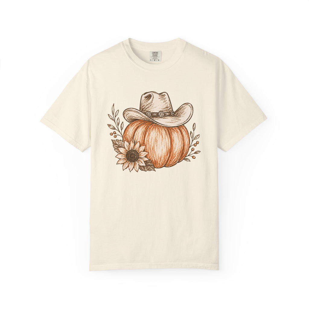 Pumpkin Cowboy Hat T-Shirt