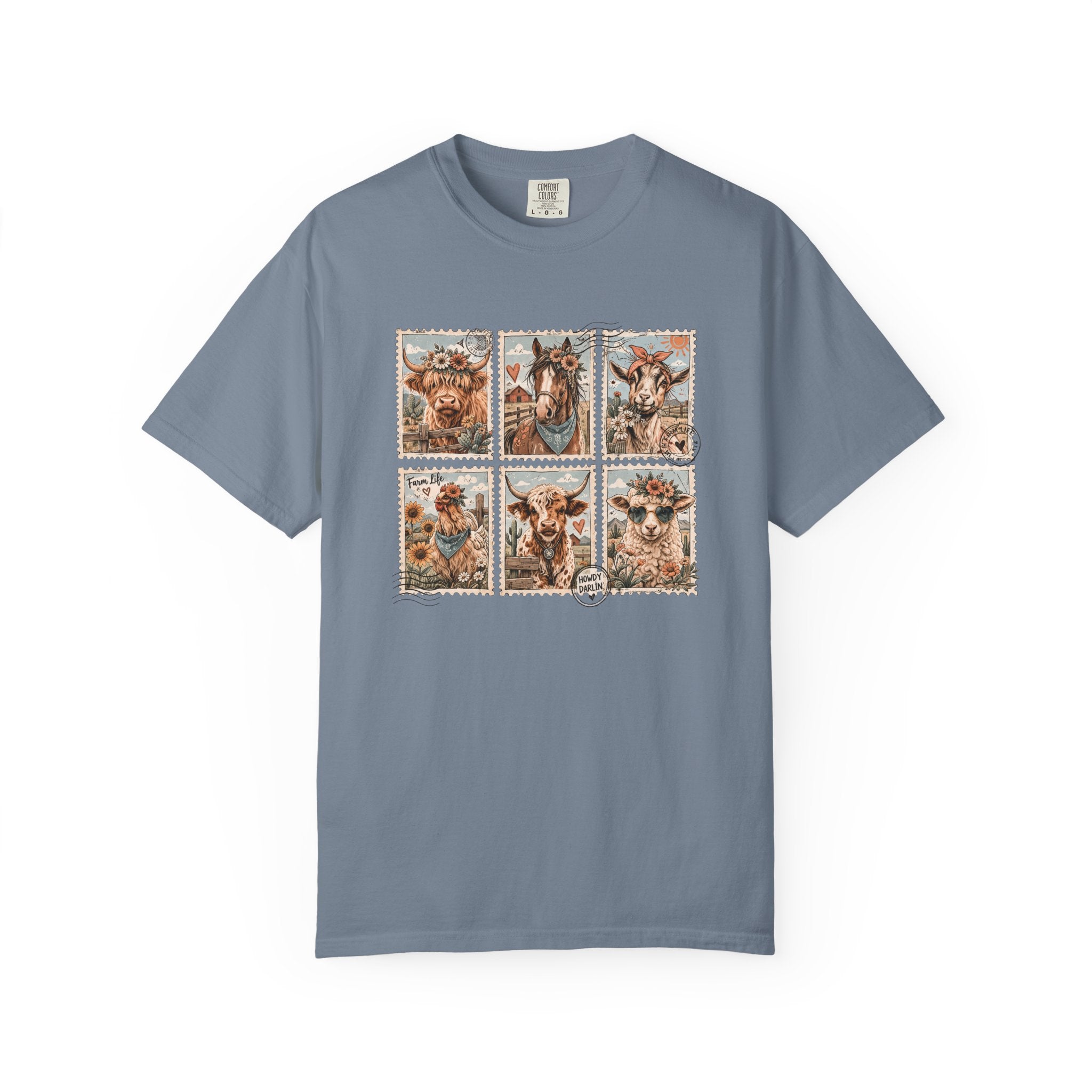 Postage Stamp Farm T-Shirt