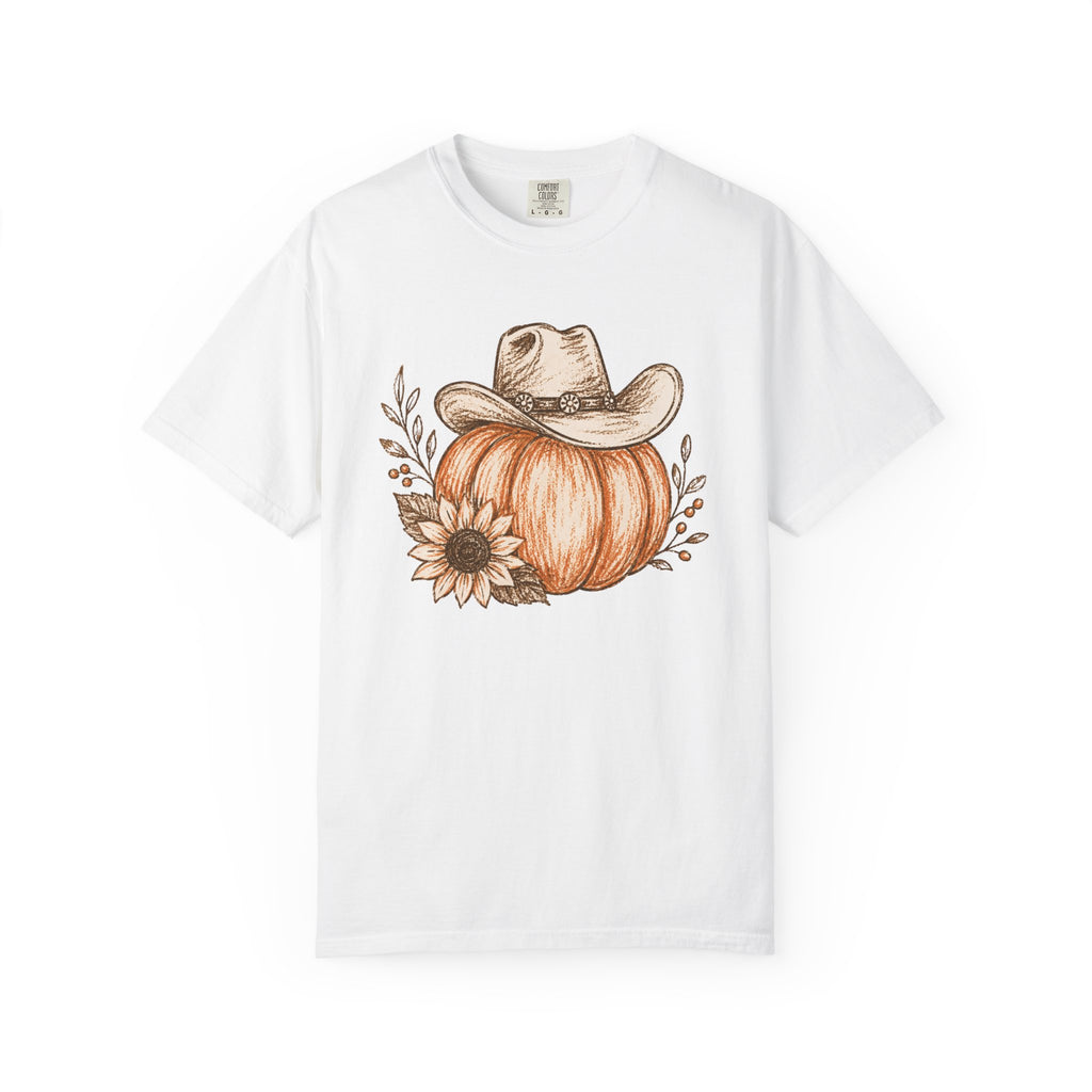 Pumpkin Cowboy Hat T-Shirt