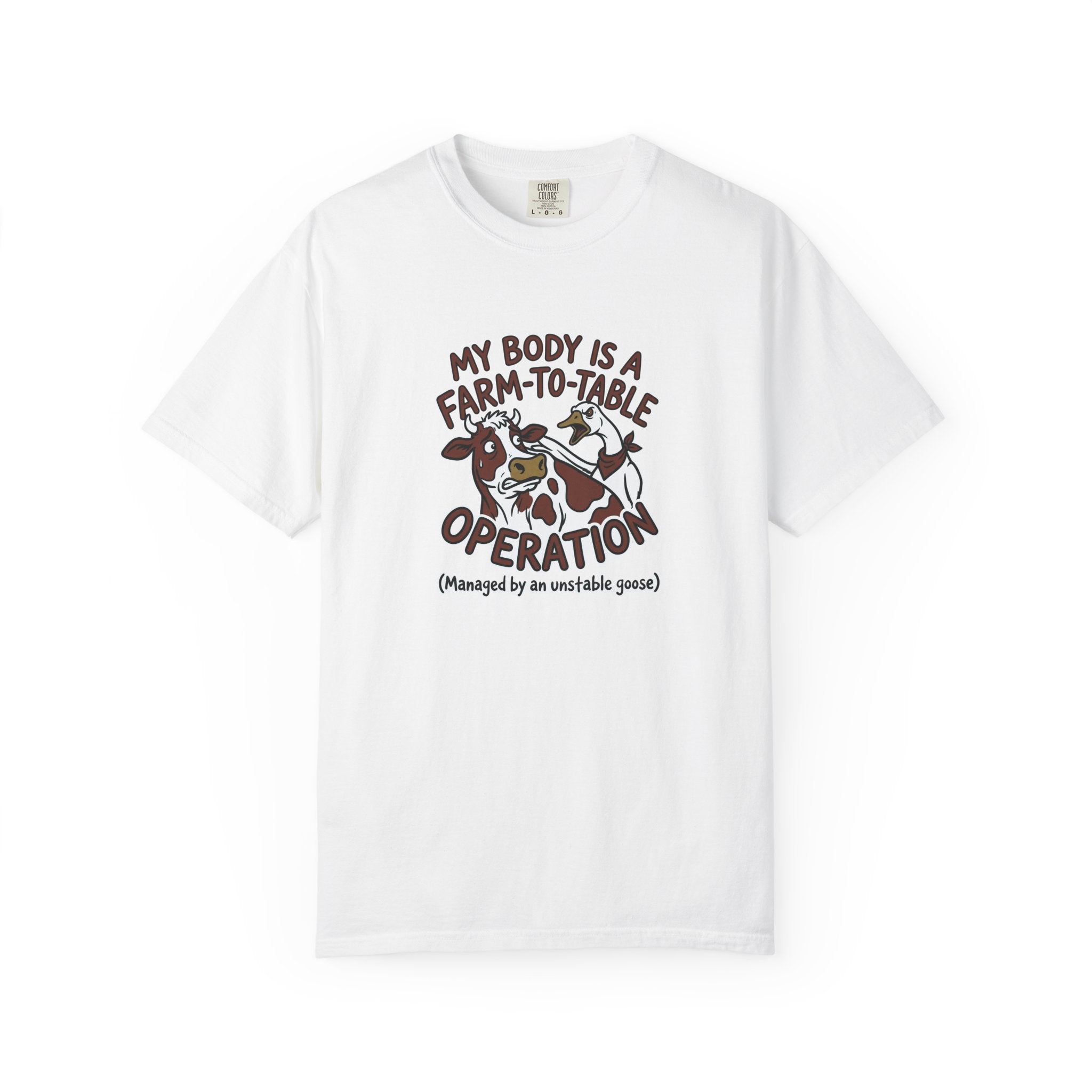 Farm to Table Cow T-Shirt