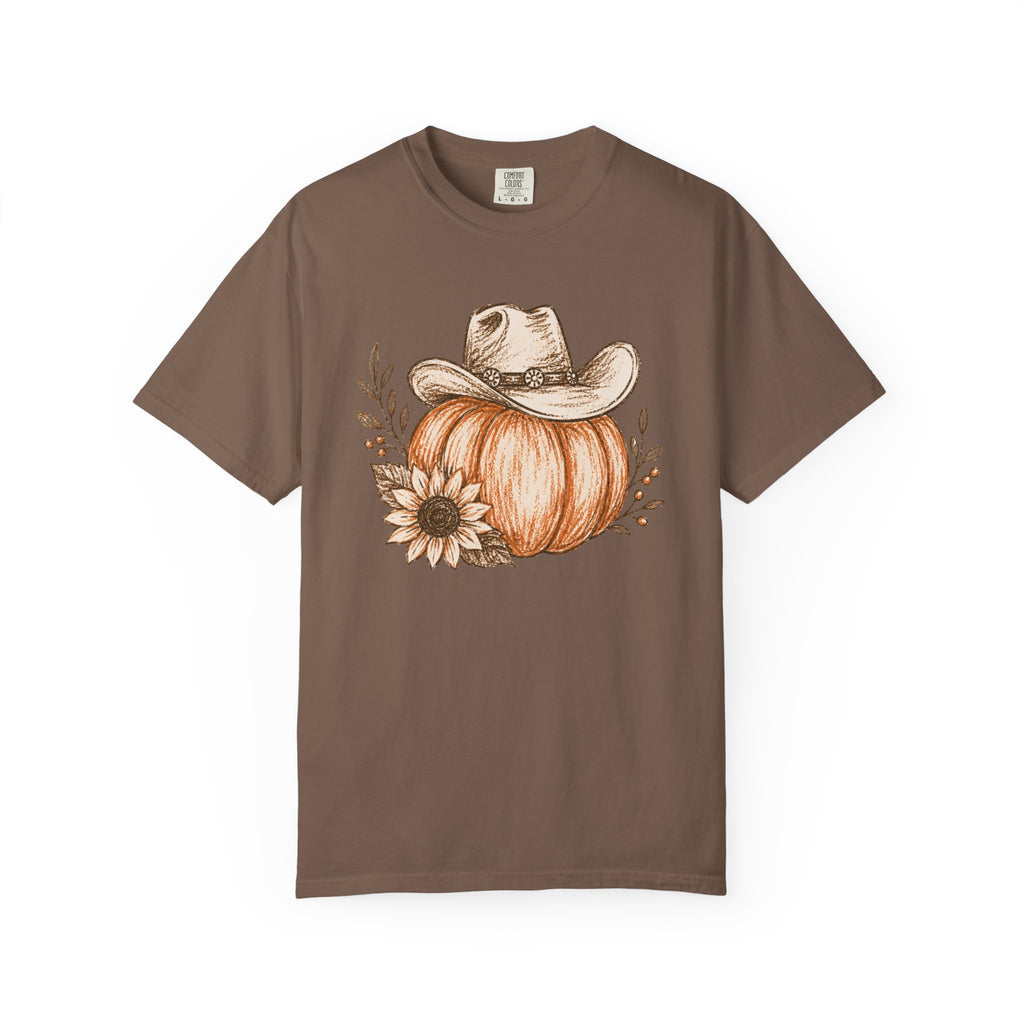 Pumpkin Cowboy Hat T-Shirt