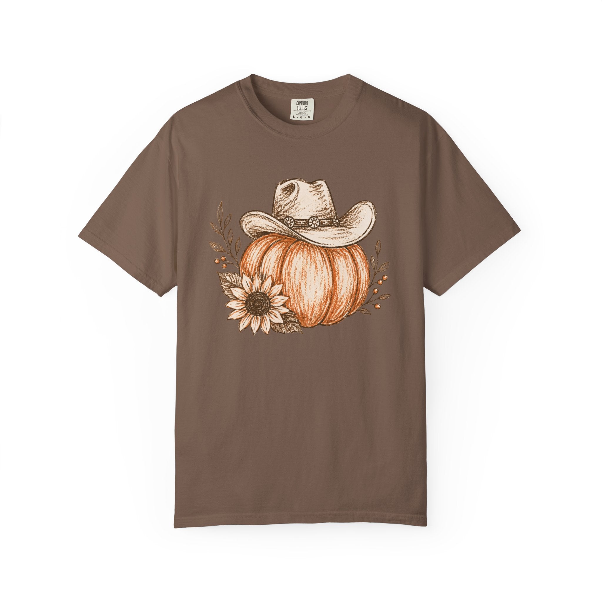 Pumpkin Cowboy Hat T-Shirt